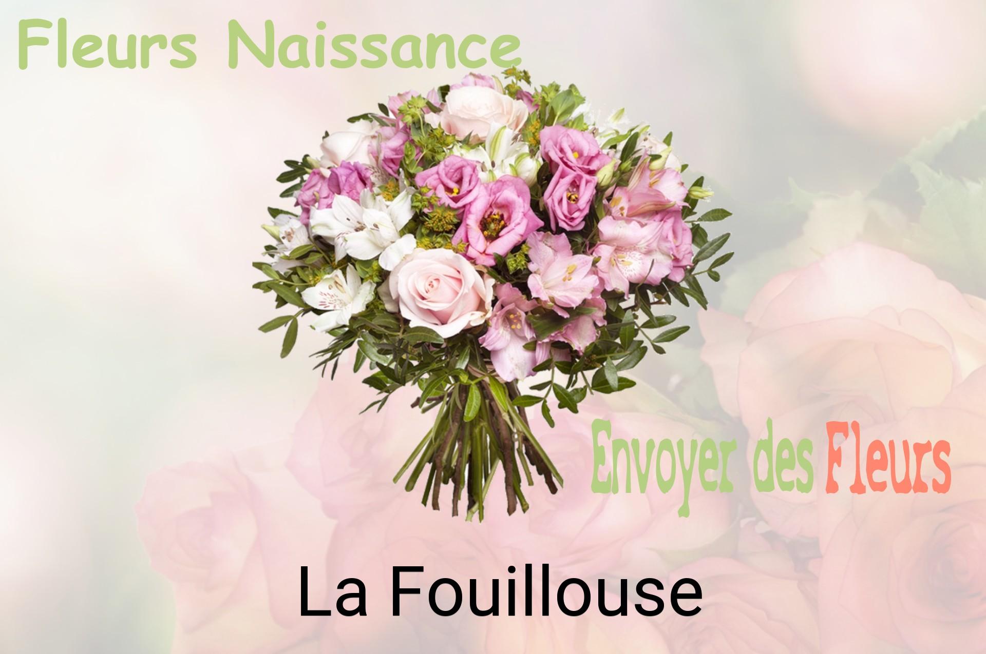 Bouquet de fleurs de naissance livré à La Fouillouse