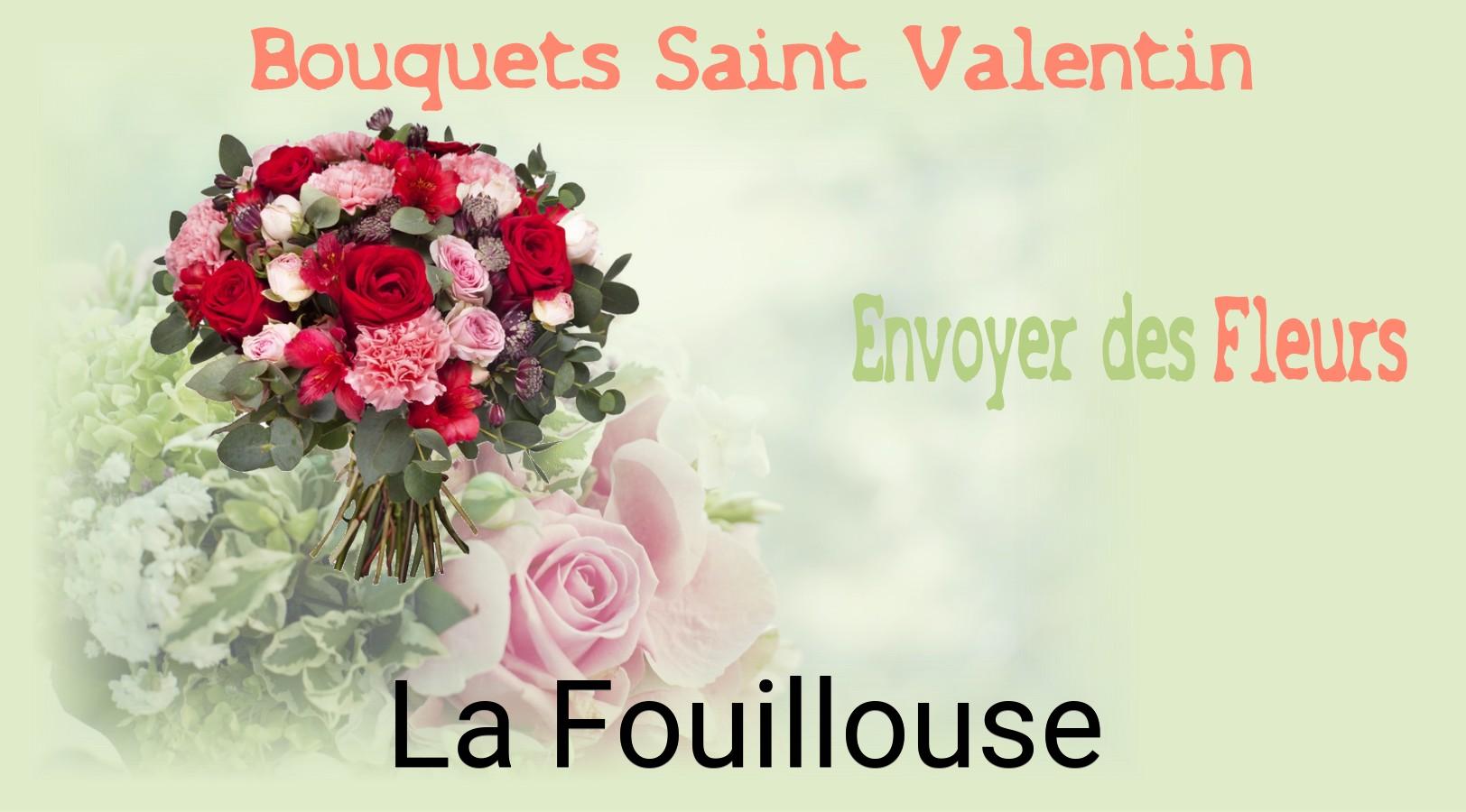 Roses de Saint-Valentin livrées à La Fouillouse